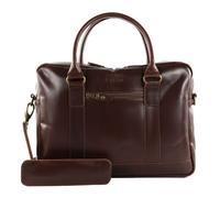 BUCKLE & SEAM Everett New Stripes Business Bag Brown