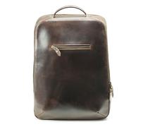 Buckle & Seam Leon backpack leather 41 cm laptop compartment brown