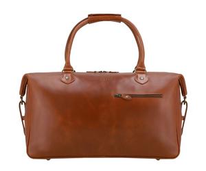Buckle & Seam Linwood travel bag leather 50 cm brown