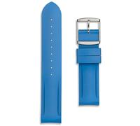 Buckle & Stitch 20mm Silicone Watch Strap | Compatible with Omega x Swatch MoonSwatch Mission to Neptune | Royal Blue | Soft Rubber Replacement Band | Mens Ladies | Curved Ends (20 mm, Royal Blue)