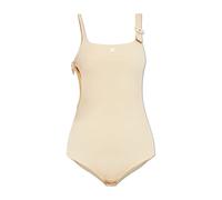 Buckle Swimsuit - female - Courrèges - Swimsuits - Beige - M - Swimwear M