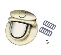Buckle Twist Lock Hardware for Bag Shoulder Handbag Craft Turn Locks Clasp Receipt Folder Monthly