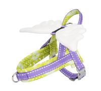Buckle Vest Dog Harness with Decoration, Adjustable Webbing, Metal Leash Point, Polyester Gear for Daily Walks Pet Harness Adjustable Walking Vest Metal Leash Point Polyester Webbing Dog