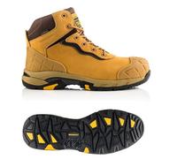 Buckler Boots Buckbootz Tradez Blitz Tan Safety Work Boot Lightweight Waterproof S3 Size 10