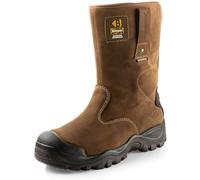 Buckler BSH010BR Men's Waterproof Safety Rigger Work Boots (8 UK)