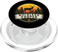 Buckless Yooper - Michigan UP Hunting PopSockets PopGrip for MagSafe