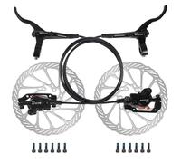 BUCKLOS MTB 2 Piston Bike Hydraulic Disc Brakes Set with 160mm Rotors