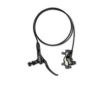 BUCKLOS Zoom Mountain Bike MTB 4 Piston Hydraulic Disc Brakes Set - Left Front 850mm Right Rear 1550mm Hydraulic Brake Aluminum Alloy Lever with Caliper is/PM Adapter Fit EBike/Fat Bike(Pre-Bled)