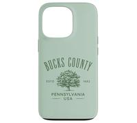 Bucks County PA Vintage Design Souvenir Case for iPhone 13 Pro