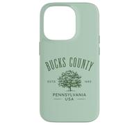 Bucks County PA Vintage Design Souvenir Case for iPhone 14 Pro