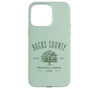 Bucks County PA Vintage Design Souvenir Case for iPhone 15 Pro Max