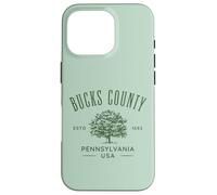 Bucks County PA Vintage Design Souvenir Case for iPhone 16 Pro