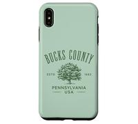 Bucks County PA Vintage Design Souvenir Case for iPhone XS Max