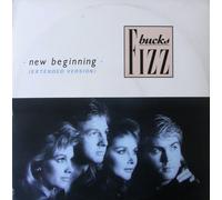 Bucks Fizz - NEW BEGINNING 12" SINGLE UK POLYDOR 1986 3 TRACK EXTENDED VERSION B/W IN YOUR EYES AND I NEED YOUR LOVE (POSPX794) PIC SLEEVE