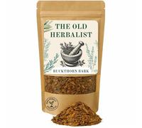 Buckthorn Bark Tea Loose 50 g - Herbal Rhamnus Frangula Bark Infusion for Digestive Wellness & Cleansing - 100% Natural, Caffeine-Free Loose Leaf Tea by The Old Herbalist