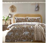 furn. Buckthorn Duvet Cover & Pillowcase Set Brown