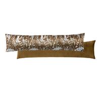 furn. Furn. Buckthorn Woodland Velvet Filled Draught Excluder, Brown
