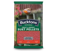 Bucktons Fruit & Berry Suet Pellets 12.55Kg (Vat-Exempt)