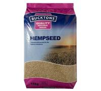 Bucktons Hempseed for Garden Birds - Wild Bird Food - Size: 15kg