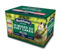 Bucktons Mixed Suet Cakes 20Pk 6Kg