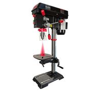 Bucktool 12-Inch Variable Speed Bench Drill Press, 305mm Swing, 1 HP 750W Motor, 440-2580 RPM, Precision Drill for Metal, Wood and Plastics, with Laser Guide