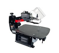 Bucktool 406mm Variable Speed Scroll Saw for Woodworking, 16 Inch Power Scroll Saw 400-1550 RPM with Rotating Saw Arm, Quick-Change Blade System for Professional Woodworkers and Craftsmen