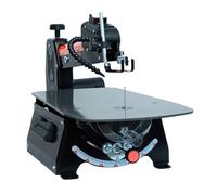 Bucktool 457mm Variable Speed Scroll Saws for Woodworking, 120W Power Scroll Saw with 130-133mm Pinless & 127mm Pinned Blades, Rotating Saw Arm, Quick-Change Blade System for Craft, Model, Woodworking