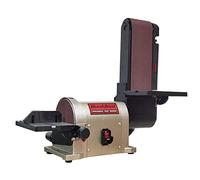 BUCKTOOL 5.0A Belt Disc Sander 4 in x 36 in Belt and 6 in Disc Sander with 3/4HP Direct-Drive Motor and Portable Al Base, BD4603 Upgraded Model