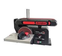 BUCKTOOL Variable Speed Belt and Disc Sander, 100 x 915mm Belt, 370W