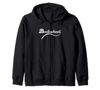 Buckwheat Funny Nickname Farmer Hick Hillbilly Tee Zip Hoodie