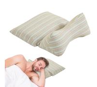 Buckwheat Neck Pillow - Organic Filling Contour Cushion, Travel Comfort Accessory, Multi Function Head Support | Adjustable Ergonomic Pillow For Sleep Relaxation Office Car Airplane Neck