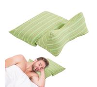 Buckwheat Neck Pillow - Travel to Cervical Pillow Sleeping Sleeping | Organic Saracine Treats, Lumbar Support Separable Cushion Bedding Supplies for Ho