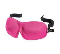 Bucky 40 Blinks No Pressure Solid Eye Mask for Sleep & Travel, Hot Pink, One Size, Hot Pink, 1 Count (Pack of 1), 40 Blinks No Pressure Eye Mask for Travel & Sleep