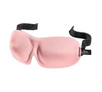 Bucky 40 Blinks No Pressure Solid Eye Mask for Sleep & Travel, Peony Pink, One Size