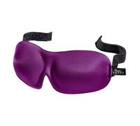 Bucky 40 Blinks No Pressure Solid Eye Mask for Sleep & Travel, Plum, One Size, Plum, 1 Count (Pack of 1), 40 Blinks No Pressure Eye Mask for Travel & Sleep