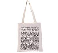 Bucky Barnes Inspired Gift Bucky Barnes Quotes Tote Bag Winter Soldier Fan Handbag (Bucky Barnes tote)