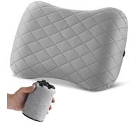 BUCOMTU Inflatable Pillow Camping Pillow Travel Inflatable Pillow Beach Pillow for Outdoor Travel, Camping, Hiking, Sea Beaches (Grey)