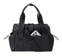 Bucosd Small Gym Bag for Women, Mini Crossbody Gym Duffle Bag with Wet Compartment, Carry on Gym Tote Bag for Workout Dance Sport Travel, Mini-Black, Mini, Fashion