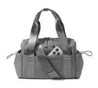 Bucosd Small Gym Bag for Women, Mini Crossbody Gym Duffle Bag with Wet Compartment, Carry on Gym Tote Bag for Workout Dance Sport Travel, Mini-Grey, Mini, Fashion