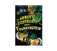Bud Abbott And Lou Costello Meet Frankenstein Canvas Poster Wall Art Decor Print Picture Paintings for Living Room Bedroom Decoration 16x24inch(40x60cm)