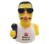 Bud Duck CelebriDucks Collectable Bath Toy Freddie Mercury Bohemian Quacksody