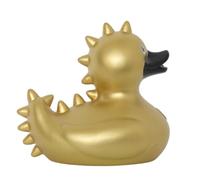 Bud Duck Deluxe Gold Feather Collectable Rubber Duck