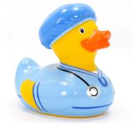 Bud Ducks Deluxe Medic Novelty Rubber Duck in Blue Bud Ducks Blue