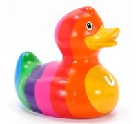 Bud Ducks Luxury Mini Rubber Duck Rainbow Bud Ducks Multicolor