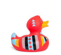 Bud Ducks Luxury Rubber Duck Red Aztec Bud Ducks Red