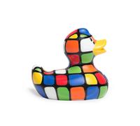 Bud Ducks Novelty Luxury Mini Rubber Duck - 80s Cube Bud Ducks Multicolor