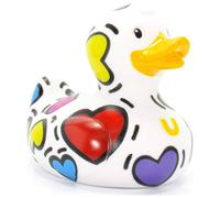 Bud Ducks Novelty Luxury Mini Rubber Duck - Pop Heart Bud Ducks Multicolor