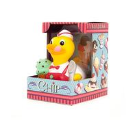 Bud Ducks Novelty Luxury Rubber Duck - Chip Ice Cream Bud Ducks Multicolor