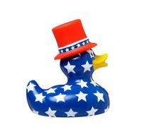 Bud Ducks Novelty Luxury Rubber Duck - Deluxe USA Stars Bud Ducks Multicolor