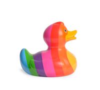 Bud Ducks Novelty Rubber Duck Bath Toy Rainbow Bud Ducks Multicolor